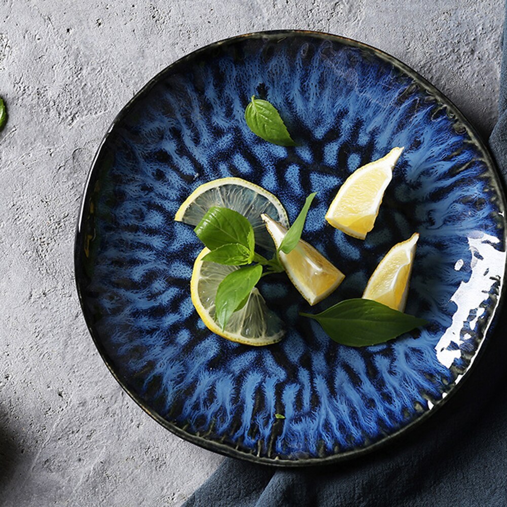 Creative ceramic Western dish pasta steak plate
