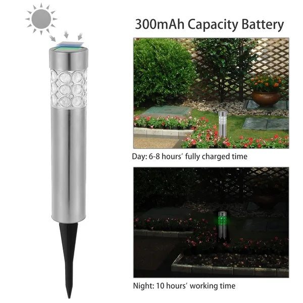 6 Pack Outdoor Solar Light IP44 Waterproof RGB Garden Lamp Landscape Lawn DEcor Light By Kacuyelin Boutique Store
