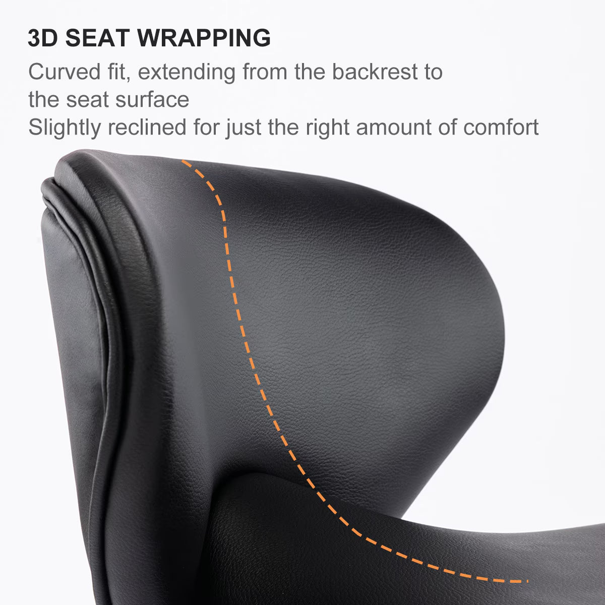 Metallic Leather Bar Stool