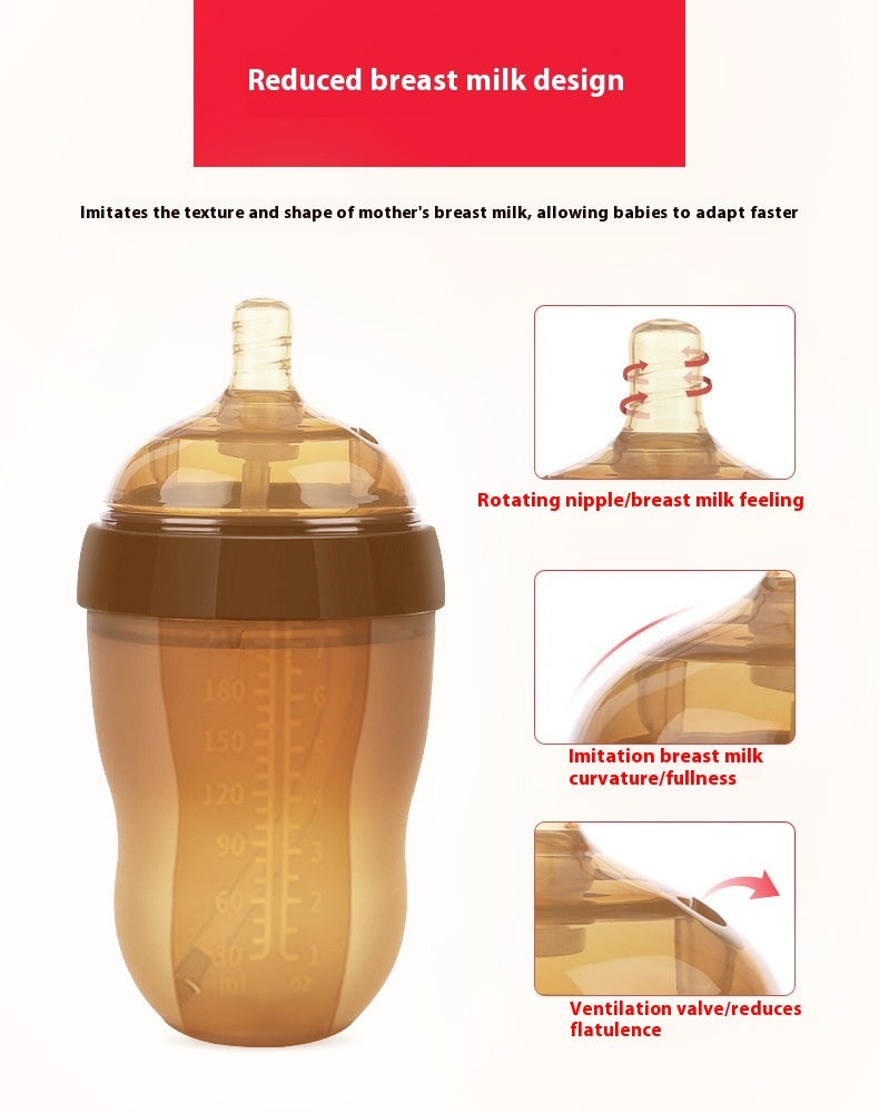 Simple And Portable Baby Weaning Tool Silicone Bottle