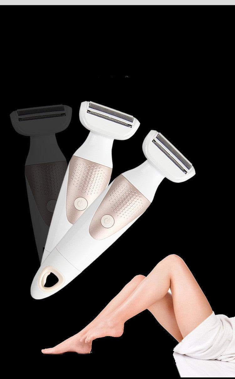 Shaving eyebrow hair removal instrument