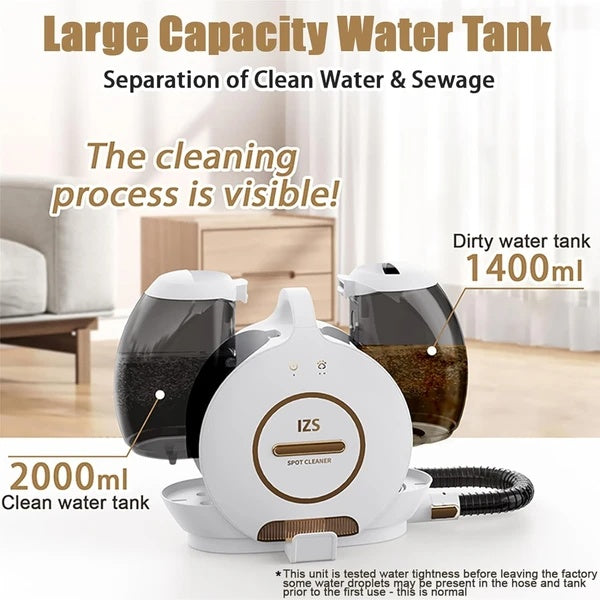 Carpet Cleaner Pro, Spot Cleaner For Carpet Couch Upholstery, 14kpa Powerful Suction Carpet Shampooer With Deep Cleaning, 68 Oz Capacity Spot Remover Cleaner For Car, Pet Stains, Furniture, M610
