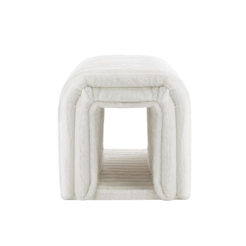 Ottoman Storage Bench Pet Supplies Corduroy Bench Cat's Nest To Hide For The Living Room, Entryway And Bedroom
