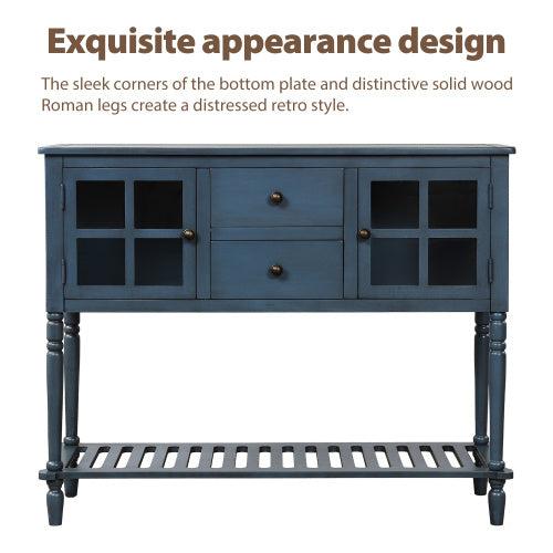 Sideboard Console Table With Base Frame