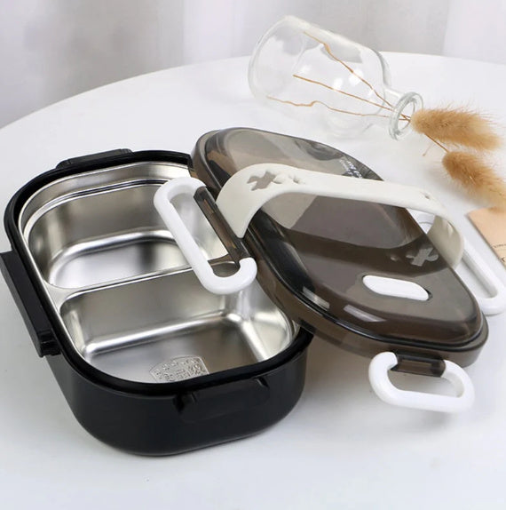 Stainless Steel Insulated Lunch Box Layer By Layer Sealed Rectangular Bento Box
