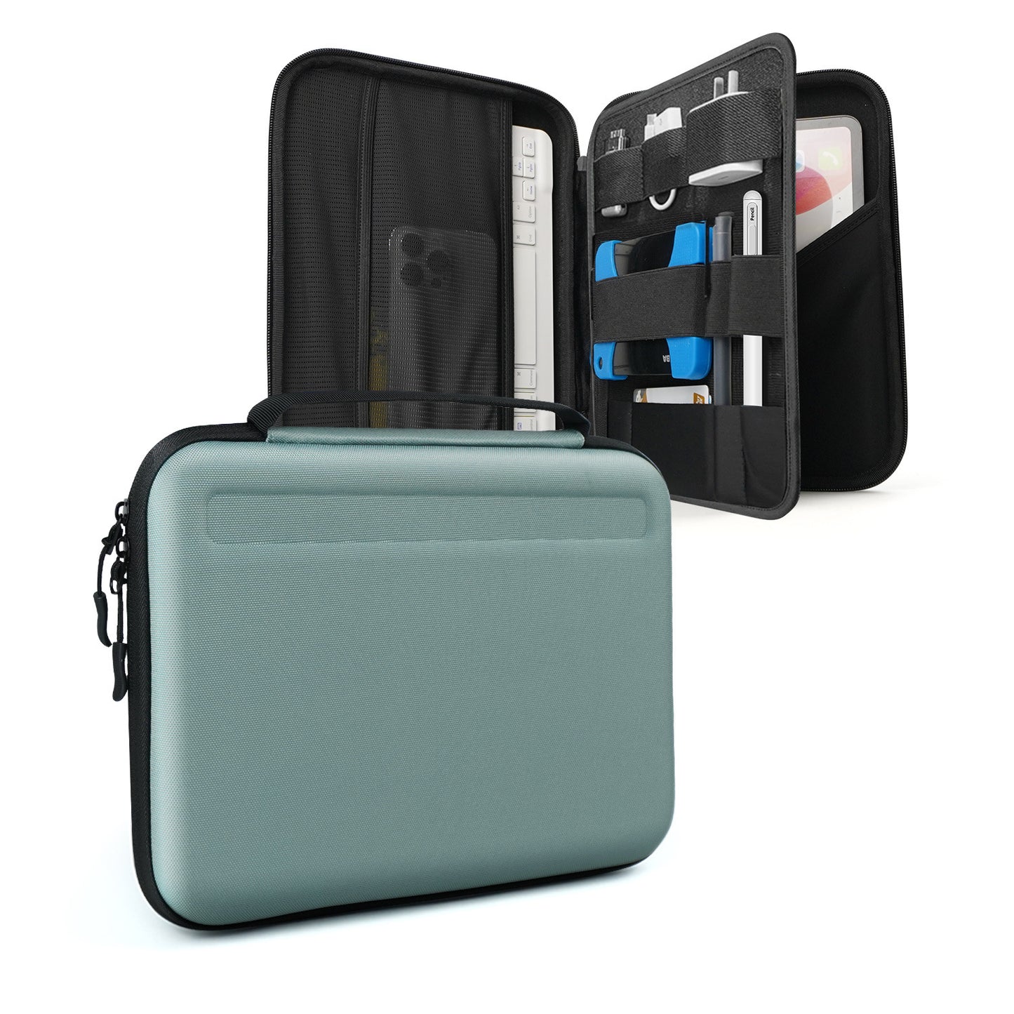Ipad Computer Bag Hard Box Protective Cover