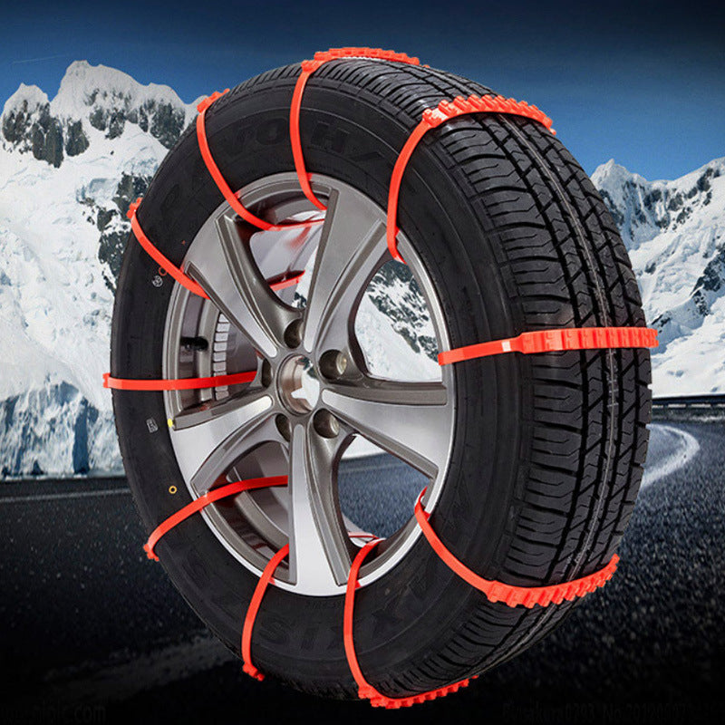 30PCS Cars Emergency Skid Chain, General Purpose Cars With Suv Trucks Do Not Hurt The Tire Tire Snow Skid Chain, Safety Protection, Easy To Cope With A Variety Of Harsh Sections