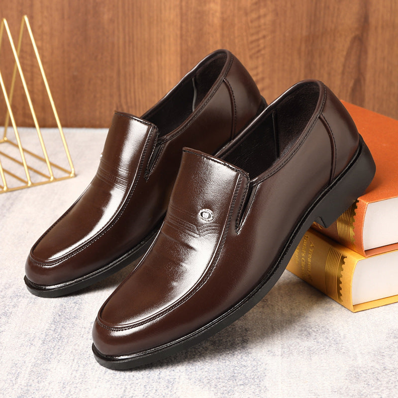 Men's Plus Size Casual Leather Shoes