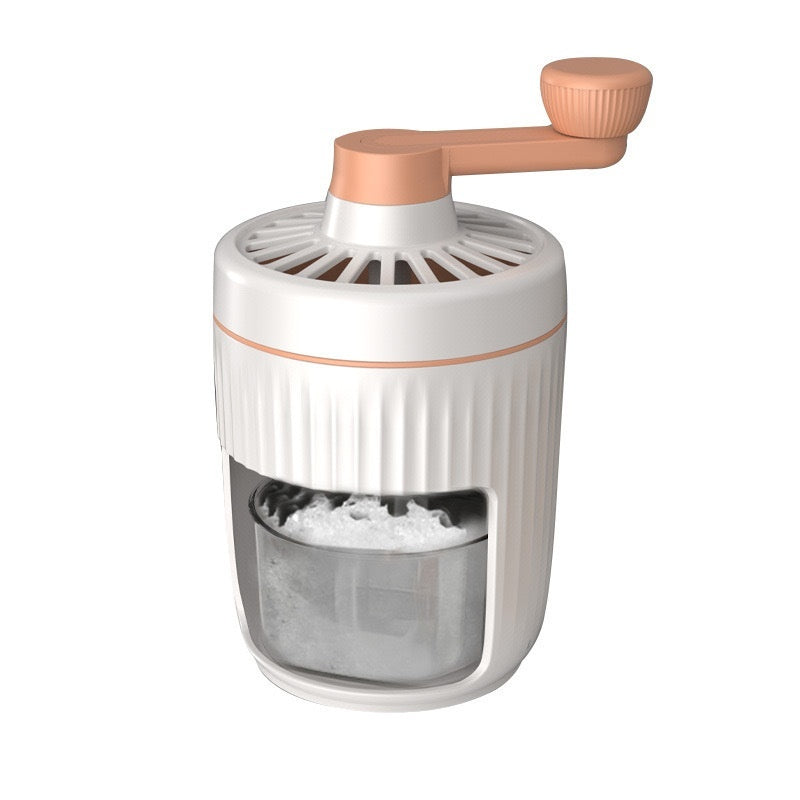 Visual Hand Block Shaving Machine Mini Slush Machine Small Ice Crusher