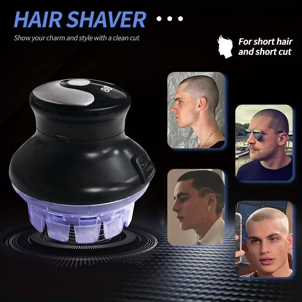360Electric Shaver Hair Clippers Bald Head Beard Shaving Machine For Men UK