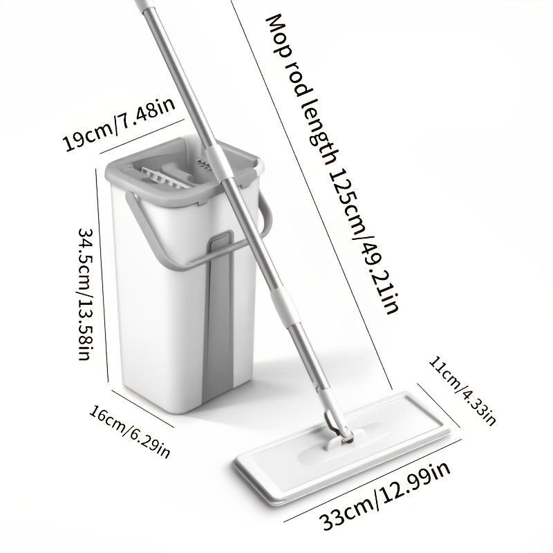 Hands-Free Flat Mop Bucket - Lazy Household Dry And Wet Dual-Purpose Mop