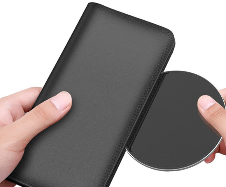 Thin Mirror Metal Desktop Wireless Charger
