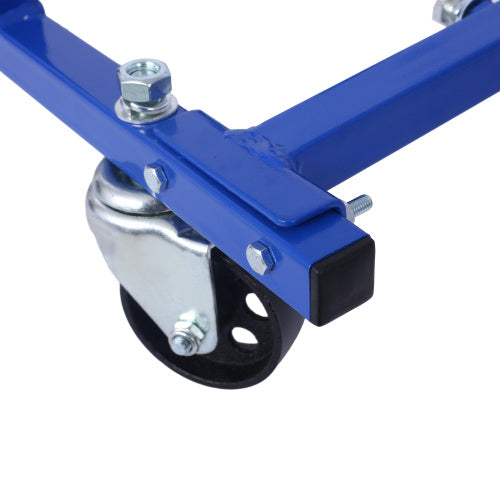 Engine Cradle With Wheels Powder Coat 3in Heavy Duty Steel Construction Wheels   LBS Capacity Storage Hardware Included Easy Assembly  Small Block Ford