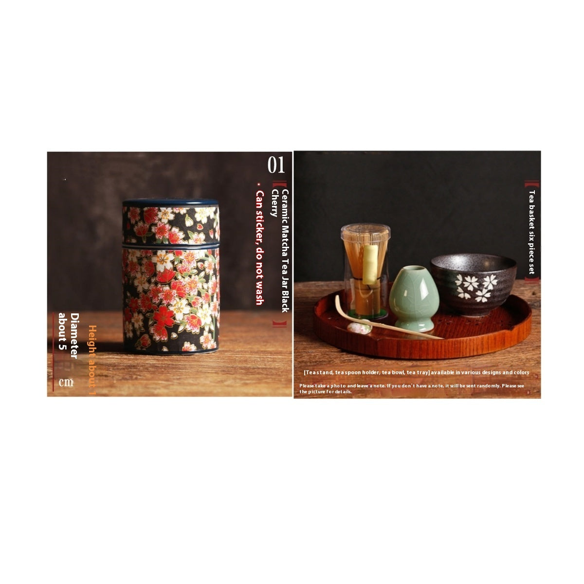 Matcha brush set tea bowl stirring tool