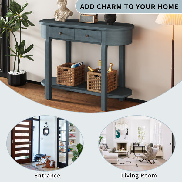 Elegant Retro Console Table