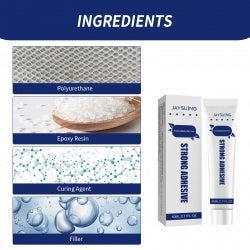 Jaysuing Nail-free Adhesive, Household Hardware Auxiliary Adhesive Glass Shelving Adhesive Hole Free Nail-free Adhesive