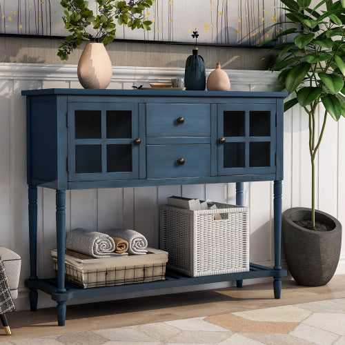 Sideboard Console Table With Base Frame