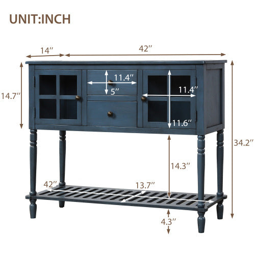 Sideboard Console Table With Base Frame