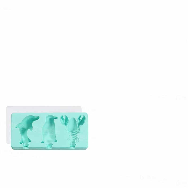 Cartoon Animal Ice Cream Silicone Mold